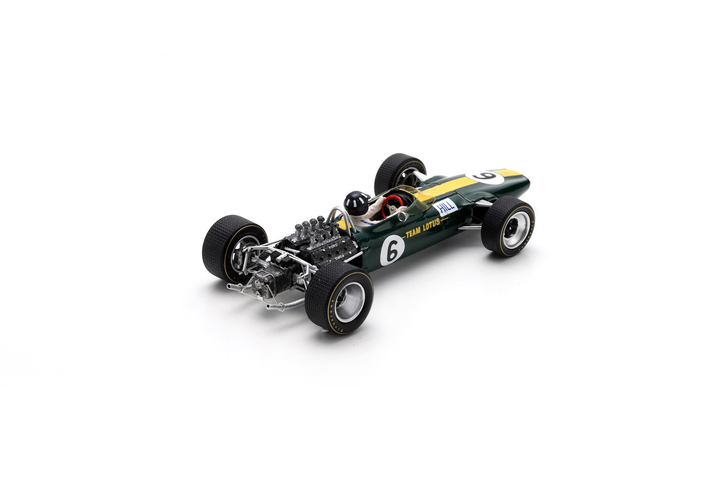 Spark S6360 1/43 Lotus 49 No.6 British GP 1967 Graham Hill