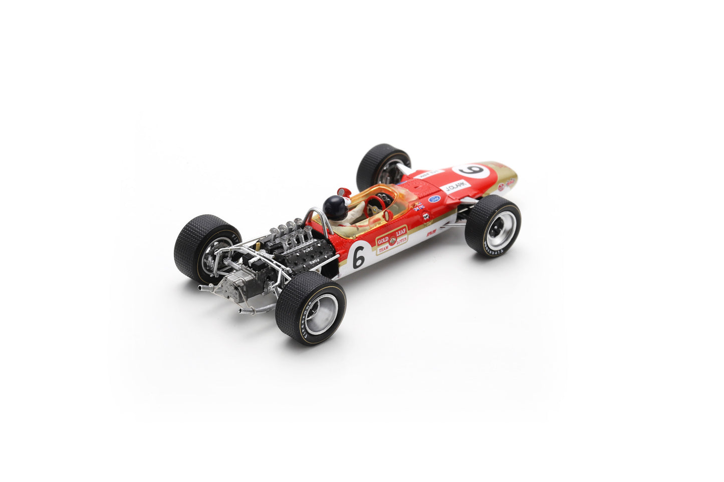 Spark S6364 1/43 Lotus 49T No.6 Winner Tasman Series 1968 Jim Clark