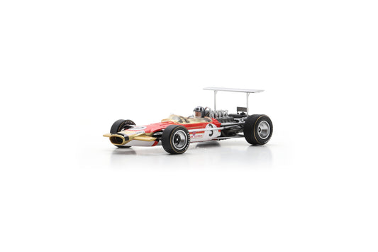 【2026年5月発売予定】 Spark S6369 1/43 Lotus 49B No.3 2nd German GP 1968
Graham Hill