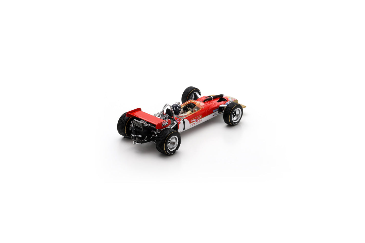 【2026年5月発売予定】 Spark S6379 1/43 Lotus 49B No.1 4th German GP 1969
Graham Hill