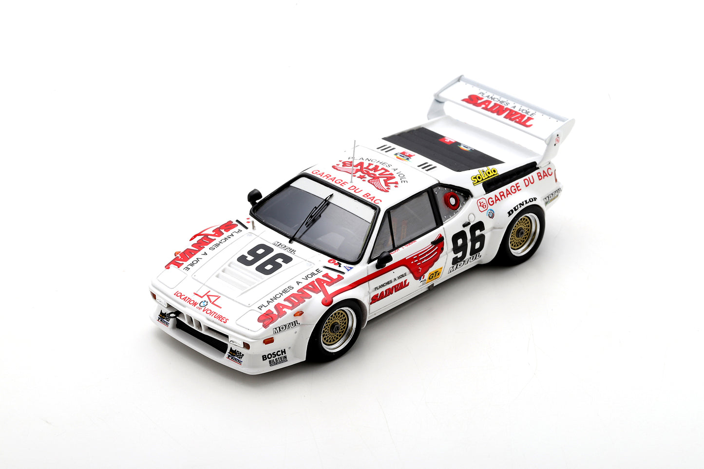 Spark S6400 1/43 BMW M1 No.96 24H Le Mans 1980 F. Alliot - J. Guérin