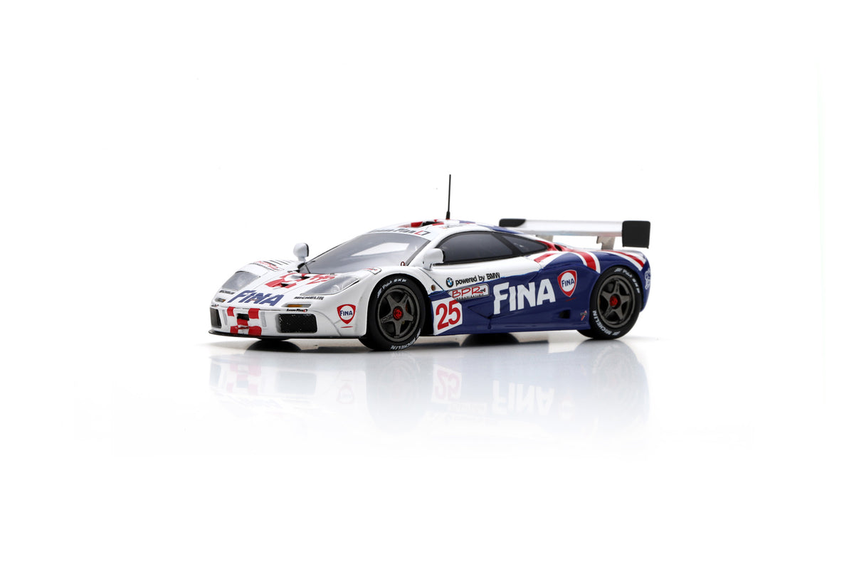 Spark S6665 1/43 Mclaren F1 GTR No.25 Bigazzi – 1996 BPR Silverstone J.Laffite-M.Duez