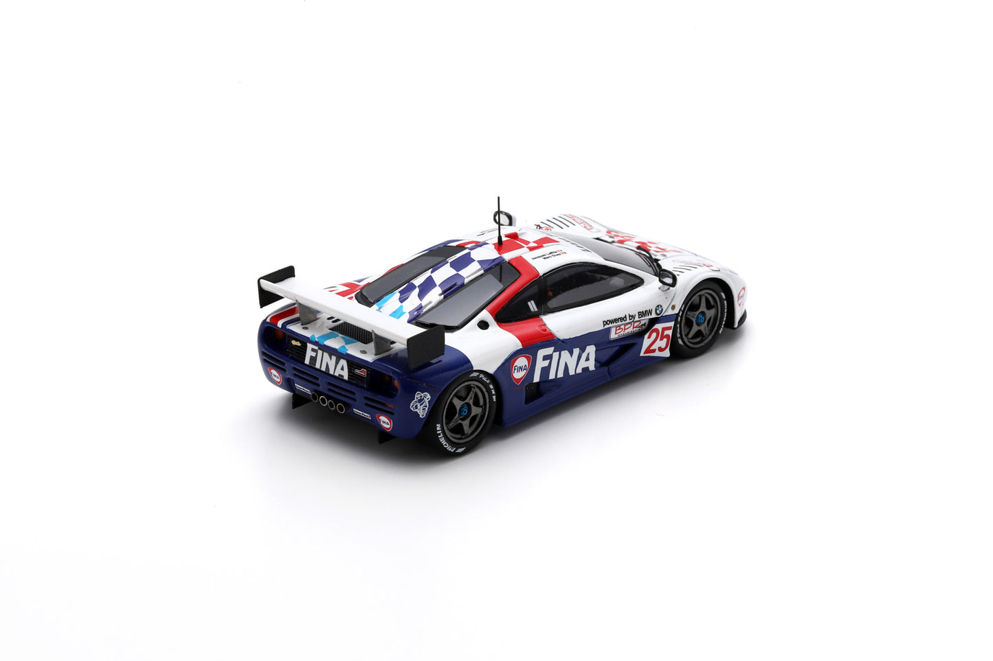Spark S6665 1/43 Mclaren F1 GTR No.25 Bigazzi – 1996 BPR Silverstone J.Laffite-M.Duez