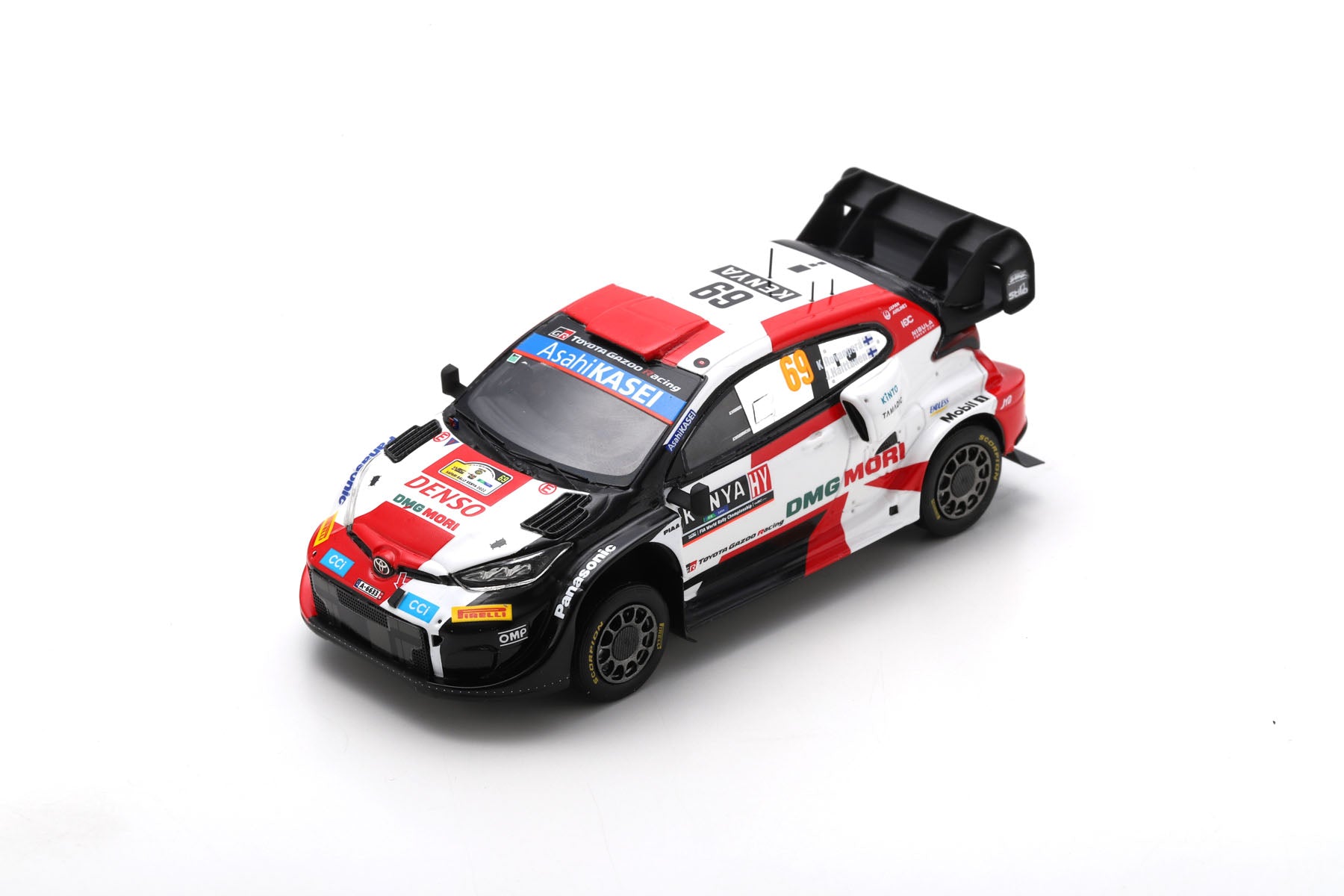 Spark S6709 1/43 TOYOTA GR Yaris Rally1 No.69 TOYOTA GAZOO Racing WRT –  Racing Models