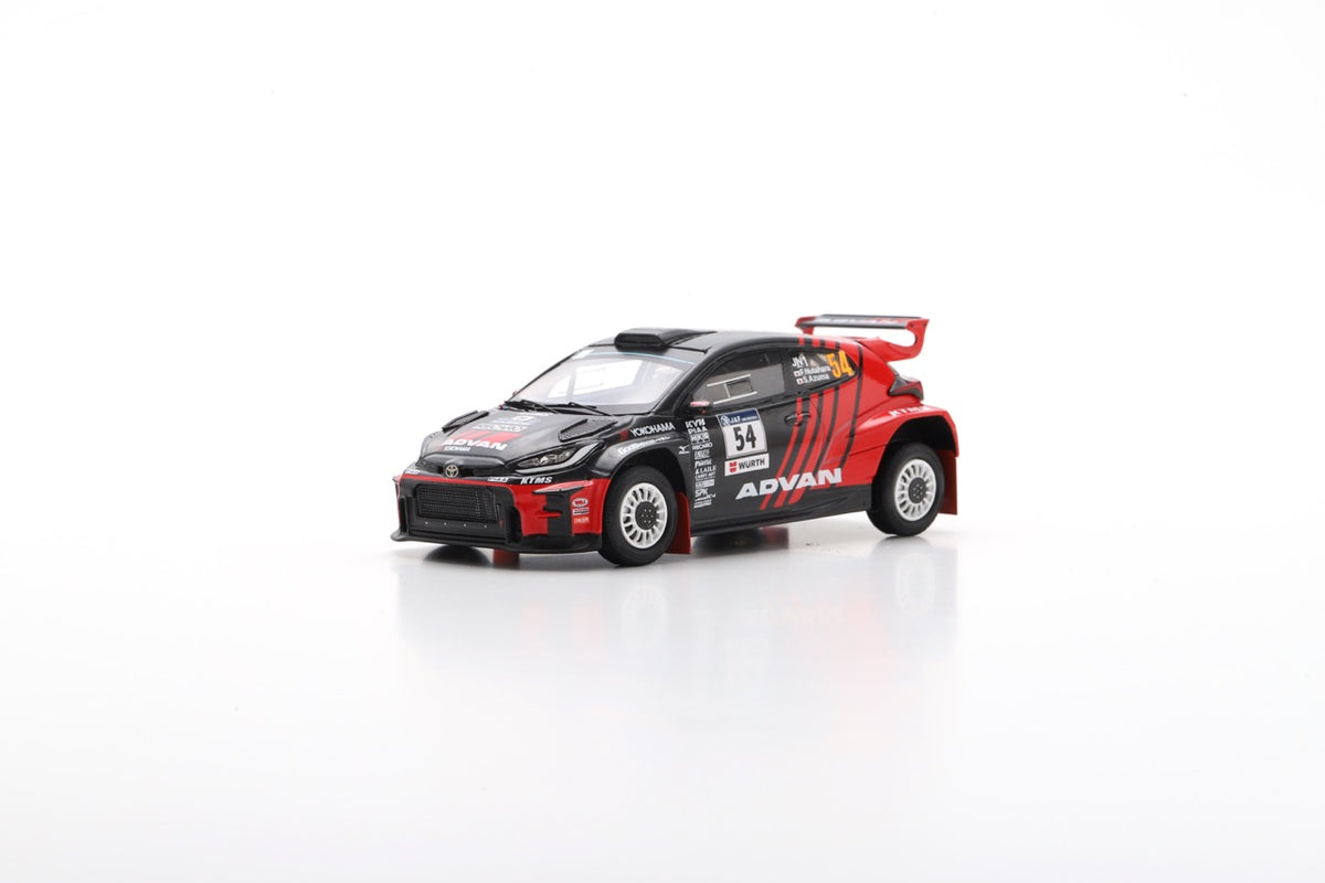 【発売中止】 Spark S6876 1/43 TOYOTA GR Yaris Rally 2 No.54 Advan Racing Team with KTMS 3rd Rally Hokkaido 2024 F. Nutahara - S. Azuma