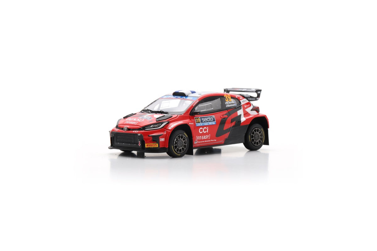 Spark S6879 1/43 TOYOTA GR Yaris Rally1 HYBRID No.39 TOYOTA GAZOO Racing WRT 6th Rally Finland 2024 - 2nd WRC2 J. M. Latvala - J. Hänninen