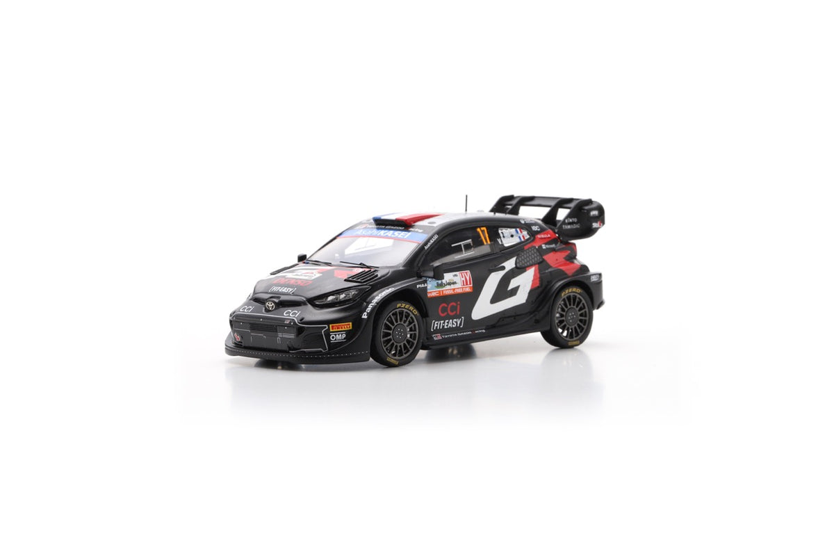 Spark S6881 1/43 TOYOTA GR Yaris Rally1 HYBRID No.17 TOYOTA GAZOO Racing WRT 2nd Rally Japan 2024 S. Ogier - V. Landais
