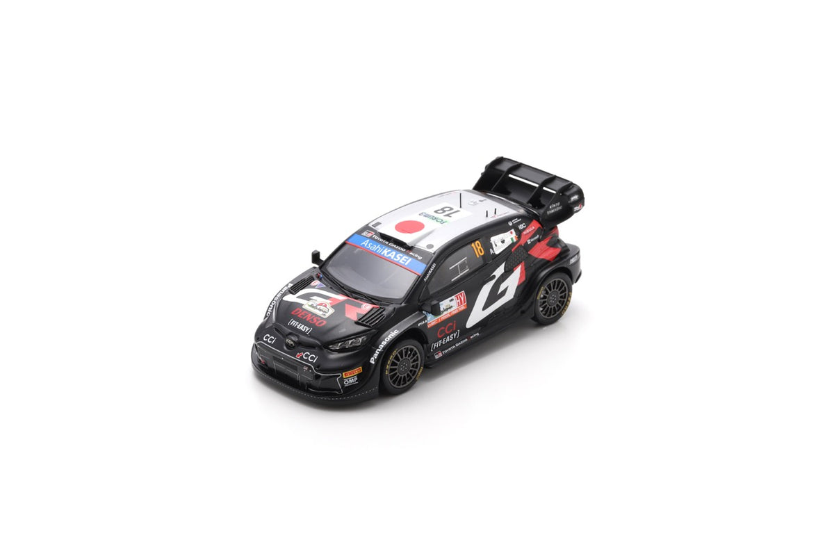 Spark S6883 1/43 TOYOTA GR Yaris Rally1 HYBRID No.18 TOYOTA GAZOO Racing WRT 4th Rally Japan 2024 T. Katsuta - A.Johnston