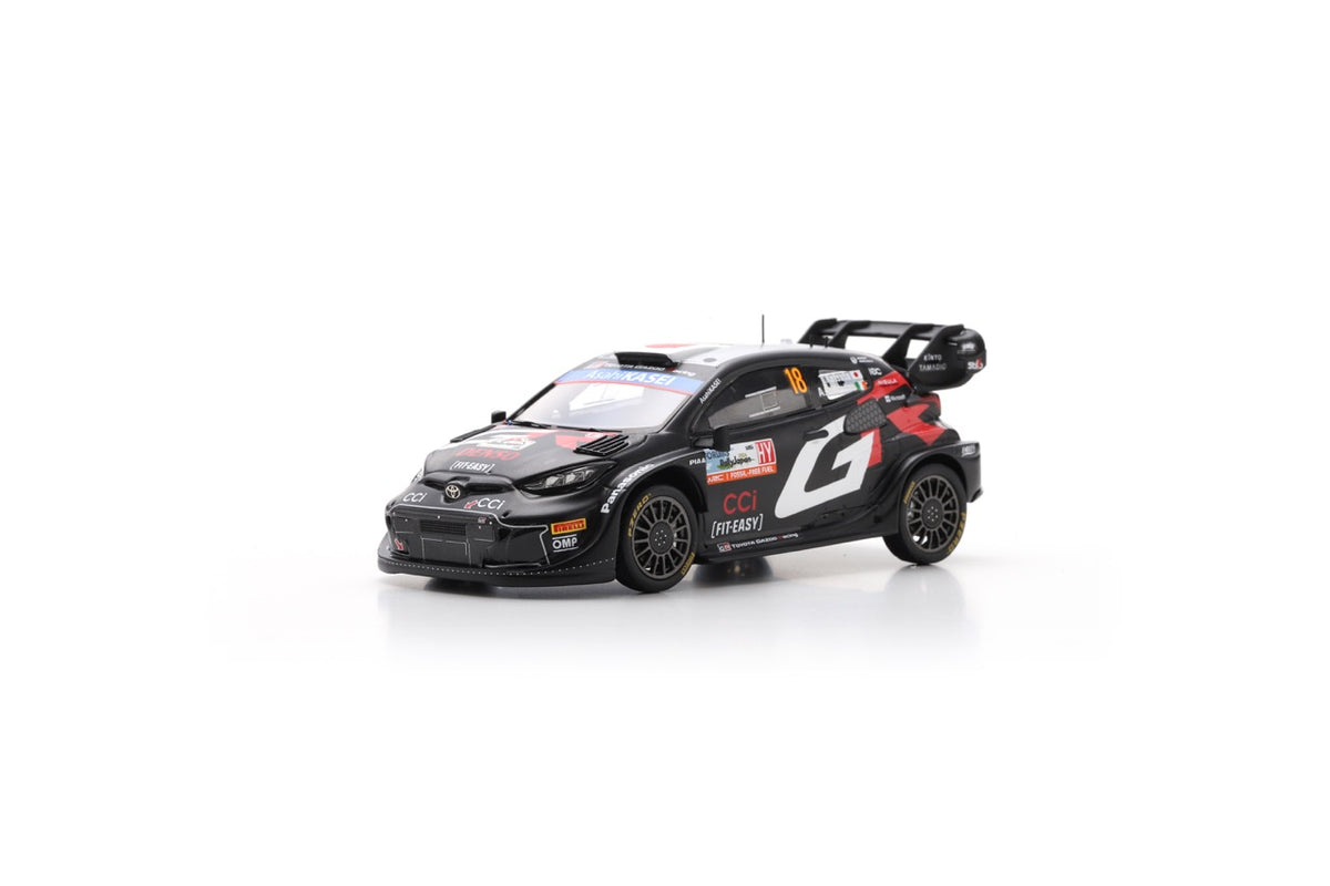 Spark S6883 1/43 TOYOTA GR Yaris Rally1 HYBRID No.18 TOYOTA GAZOO Racing WRT 4th Rally Japan 2024 T. Katsuta - A.Johnston