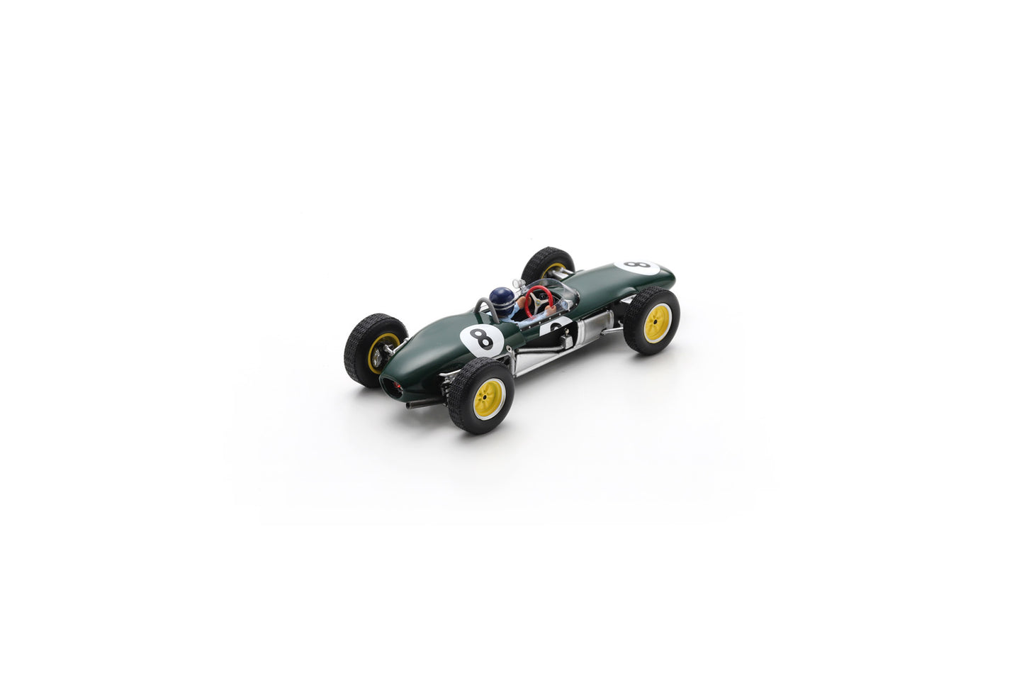 【2026年3月発売予定】 Spark S7119 1/43 Lotus 21 No.8 3rd French GP 1961
Jim Clark