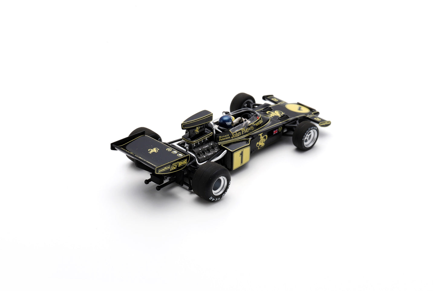 Spark S7156 1/43 Lotus 72 E No.1 Winner Italian GP 1974 Ronnie Peterson