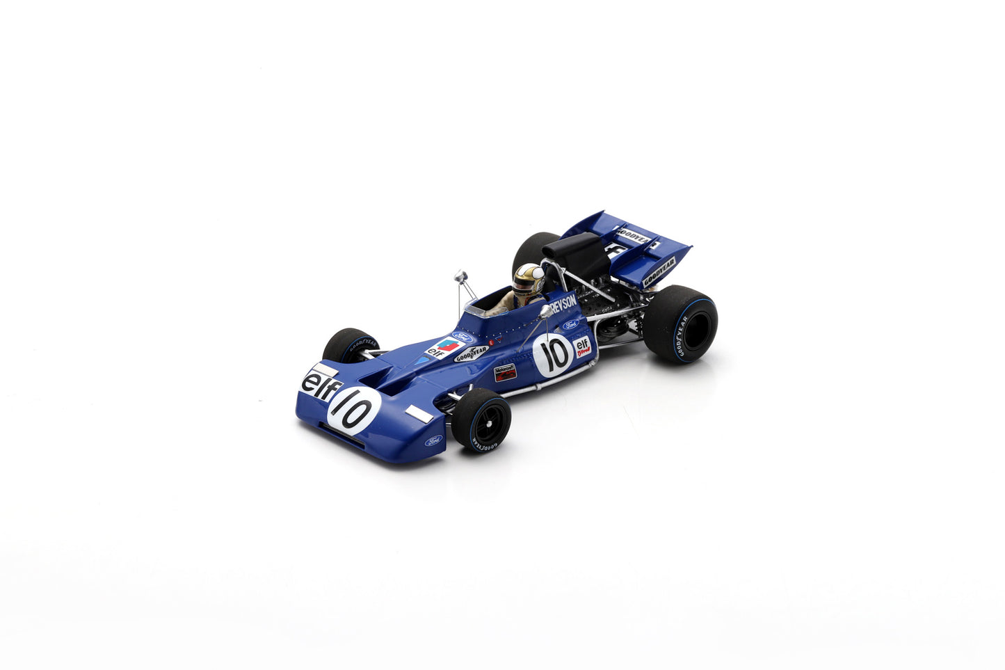 Spark S7216 1/43 Tyrrell 001 No.10 US GP 1971 Peter Revson