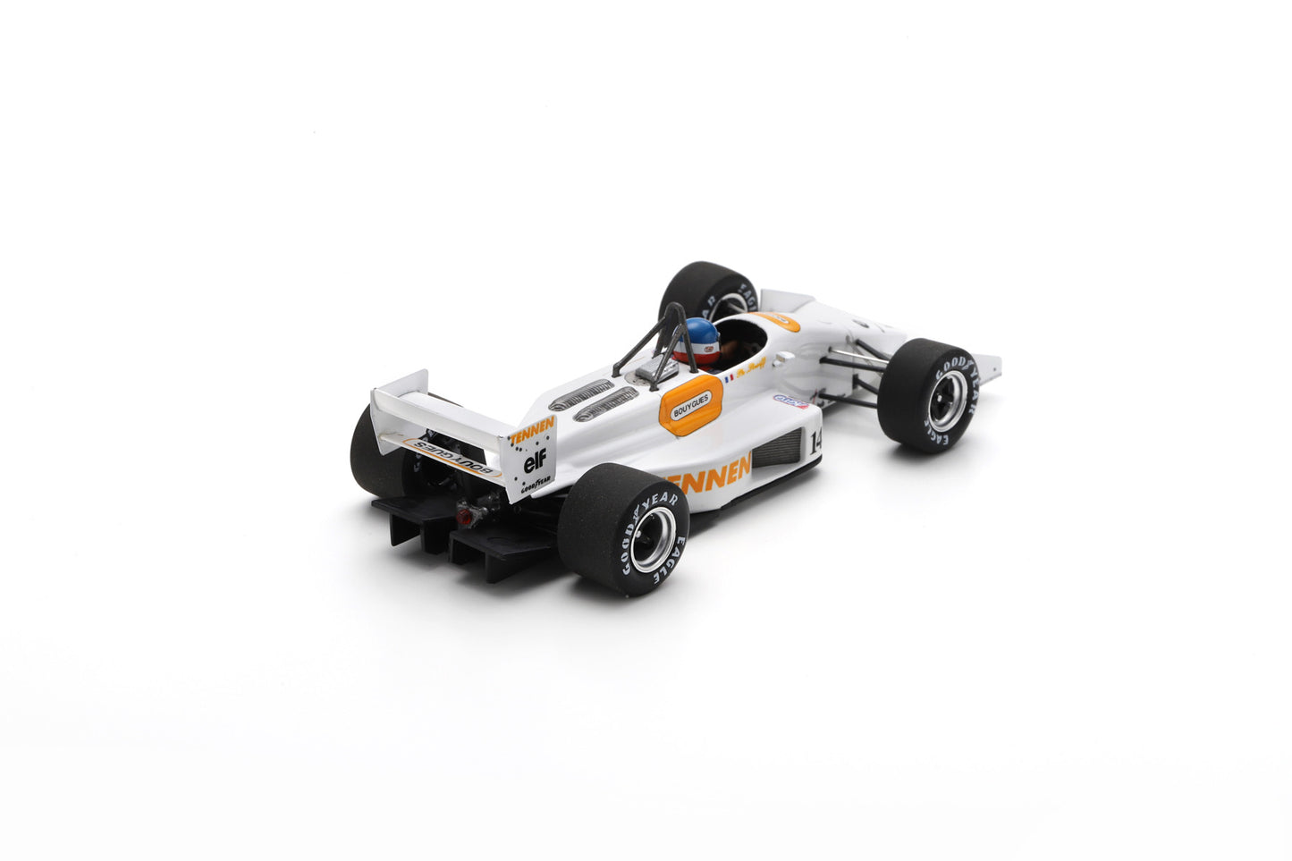Spark S7244 1/43 AGS JH23 No.14 Brazil GP 1988 Philippe Streiff