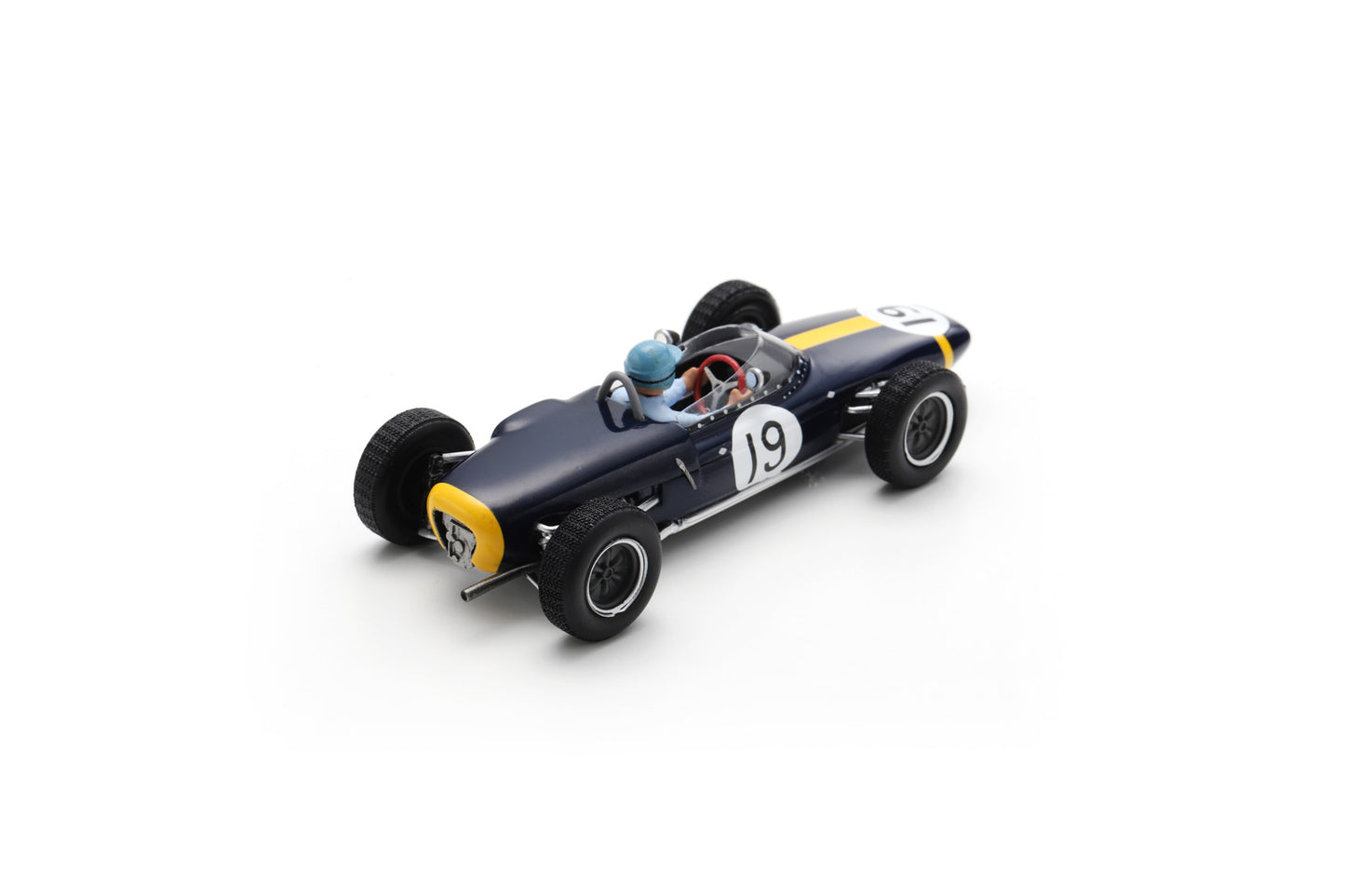 Spark S7453 1/43 Lotus 18-21 No.19 Belgium GP 1962 Lucien Bianchi