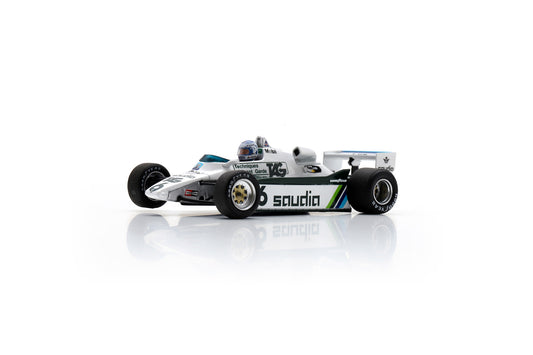 Spark S7499 1/43 Williams FW08 No.6 3rd German GP 1982 Keke Rosberg