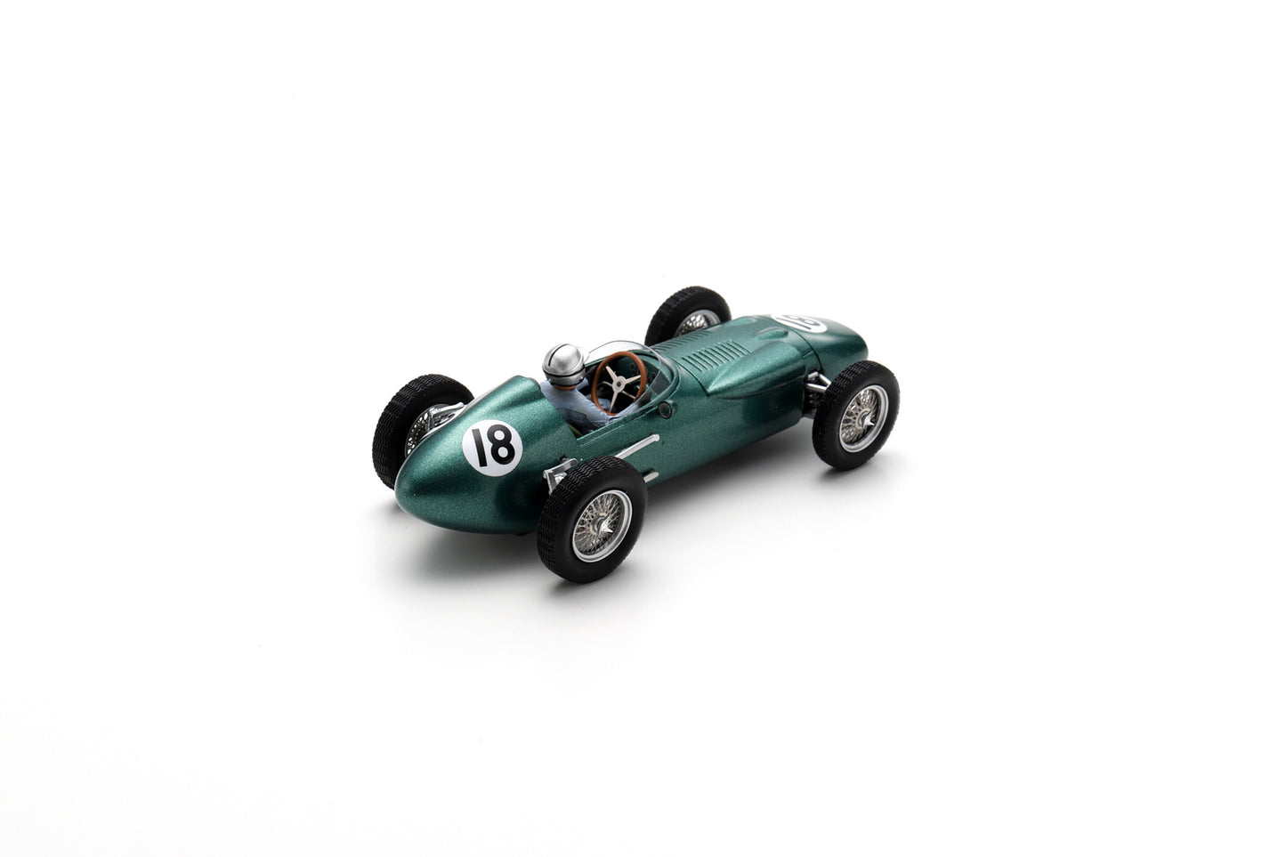 Spark S8145 1/43 Aston-Martin DBR5 No.18 British GP 1960 Roy Salvado