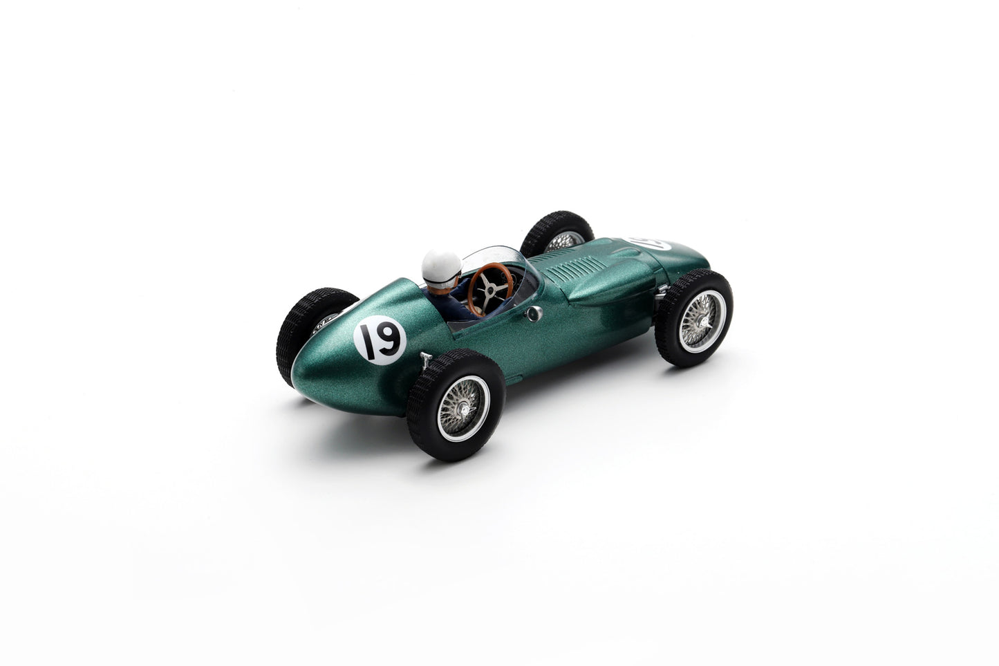 Spark S8146 1/43 Aston Martin DBR5 No.19 British GP 1960 Maurice Trintignant