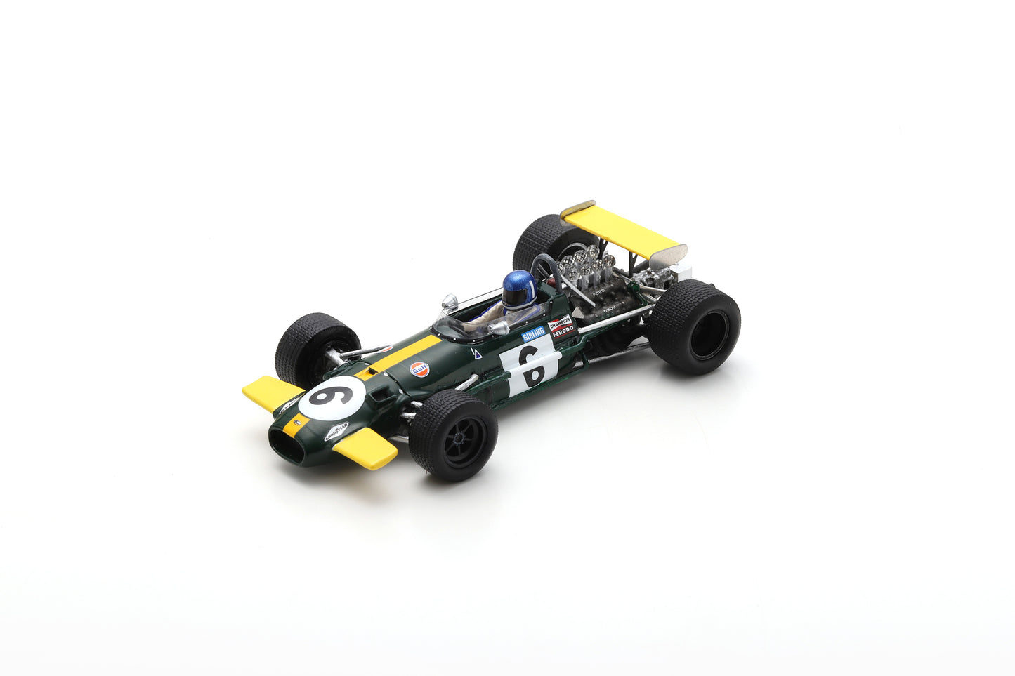 Spark S8321 1/43 Brabham BT26A No.6 Winner German GP 1969 Jacky Ickx