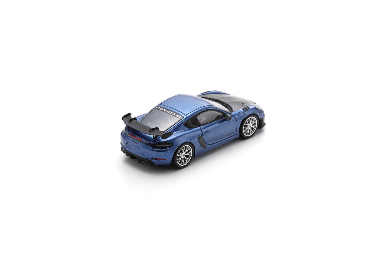 【2026年3月以降発売予定】 Spark S8781 1/43 Porsche 718 Cayman GT4 RS - Cobalt blue metallic with Weissach Package - 2023