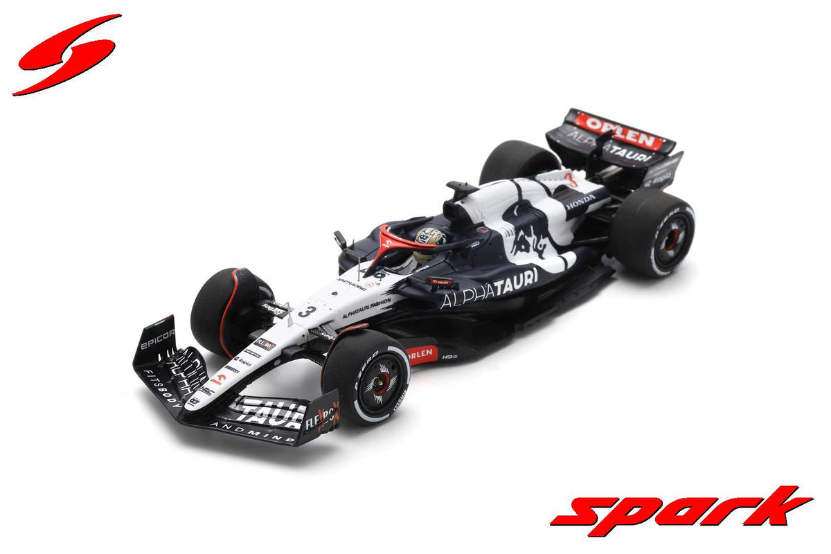 Spark S8914 1/43 Scuderia AlphaTauri AT04 No.3 7th Mexican GP 2023 Daniel Ricciardo