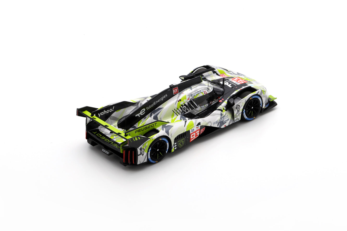 Spark S9126 1/43 Peugeot 9X8 No.93 PEUGEOT TOTALENERGIES Le Mans 24H 2024 J-E. Vergne - M. Jensen - N. Müller