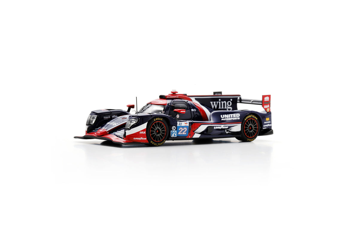 Spark S9133 1/43 Oreca 07 - Gibson No.22 UNITED AUTOSPORTS Winner LMP2 class Le Mans 24H 2024 O. Jarvis - B. Garg - N. Siegel