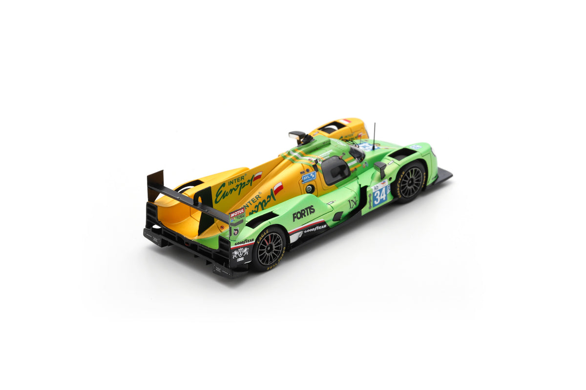 Spark S9140 1/43 Oreca 07 - Gibson No.34 INTER EUROPOL COMPETITION 2nd LMP2 class Le Mans 24H 2024 J. Smiechowski - C. Novalak - V. Lomko
