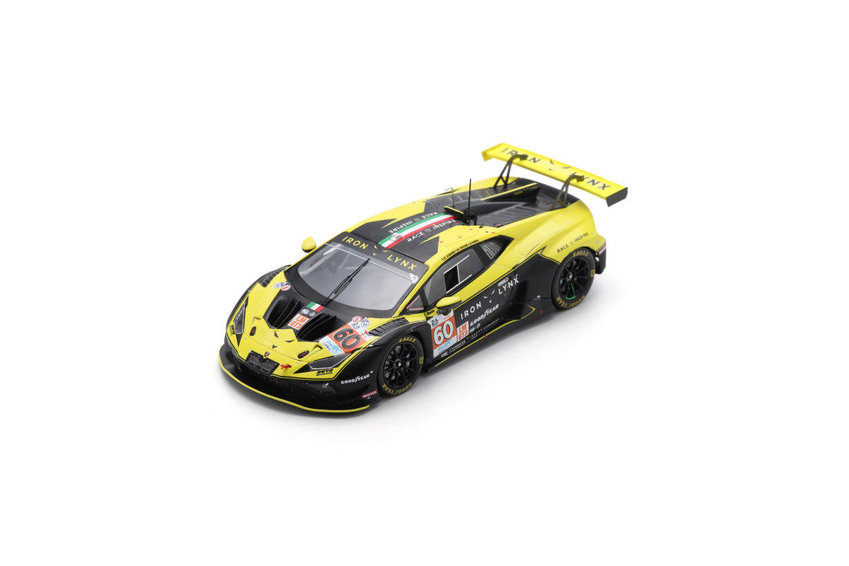 Spark S9151 1/43 Lamborghini Huracan GT3 Evo2 No.60 IRON LYNX Le Mans 24H 2024 C. Schiavoni - M. Cressoni - F. Perera