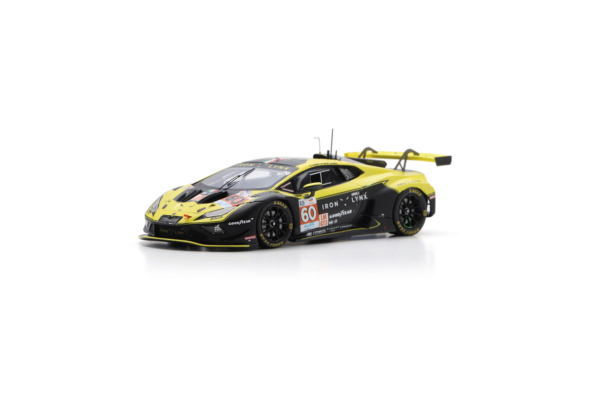 Spark S9151 1/43 Lamborghini Huracan GT3 Evo2 No.60 IRON LYNX Le Mans 24H 2024 C. Schiavoni - M. Cressoni - F. Perera