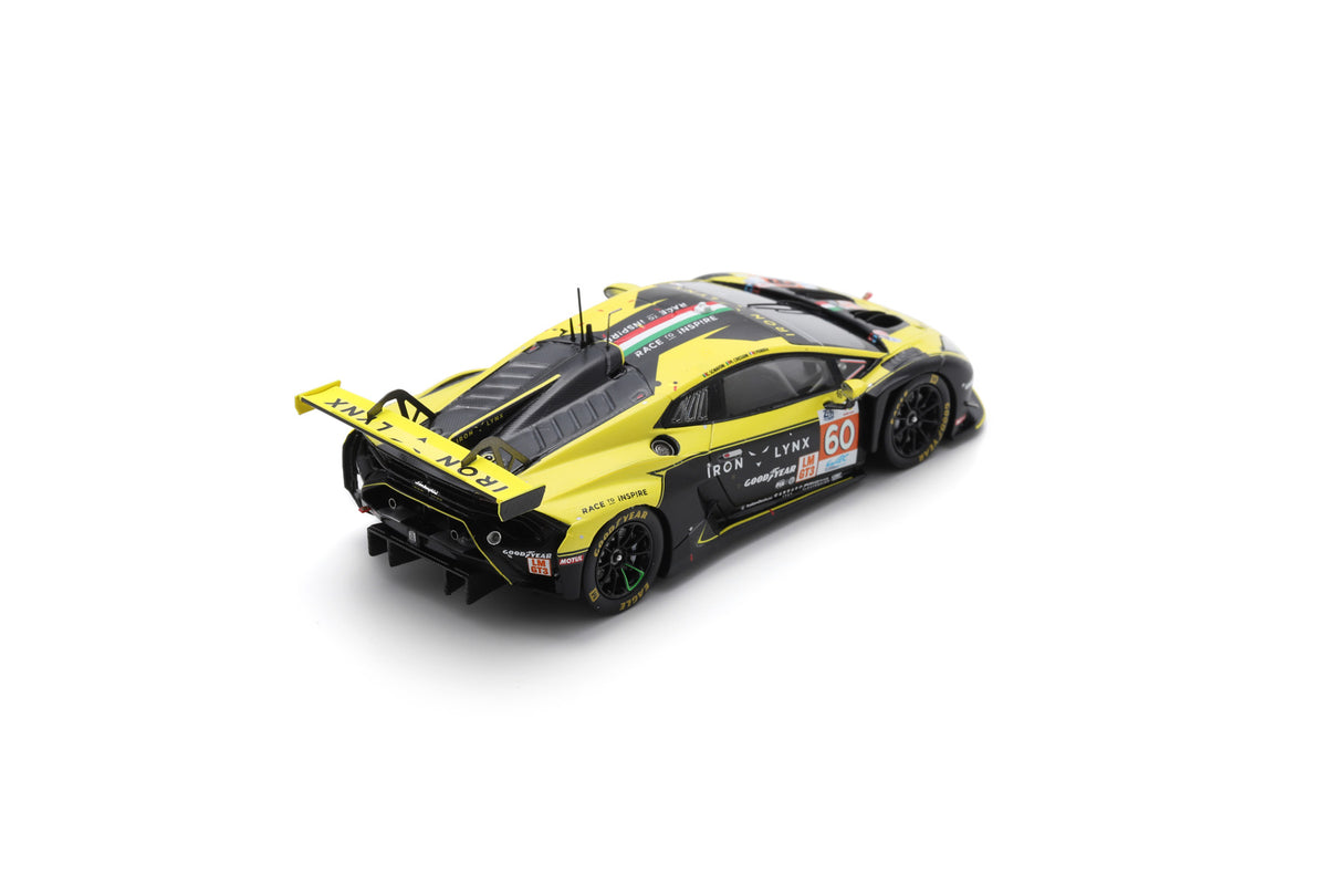 Spark S9151 1/43 Lamborghini Huracan GT3 Evo2 No.60 IRON LYNX Le Mans 24H 2024 C. Schiavoni - M. Cressoni - F. Perera