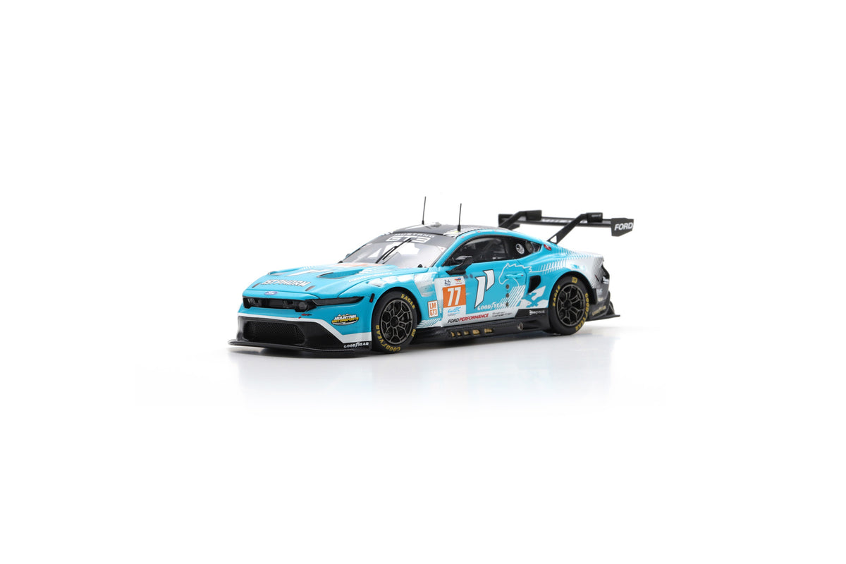 Spark S9153 1/43 Ford Mustang GT3 No.77 PROTON COMPETITION Le Mans 24H 2024 B. Barker - R. Hardwick - Z. Robichon