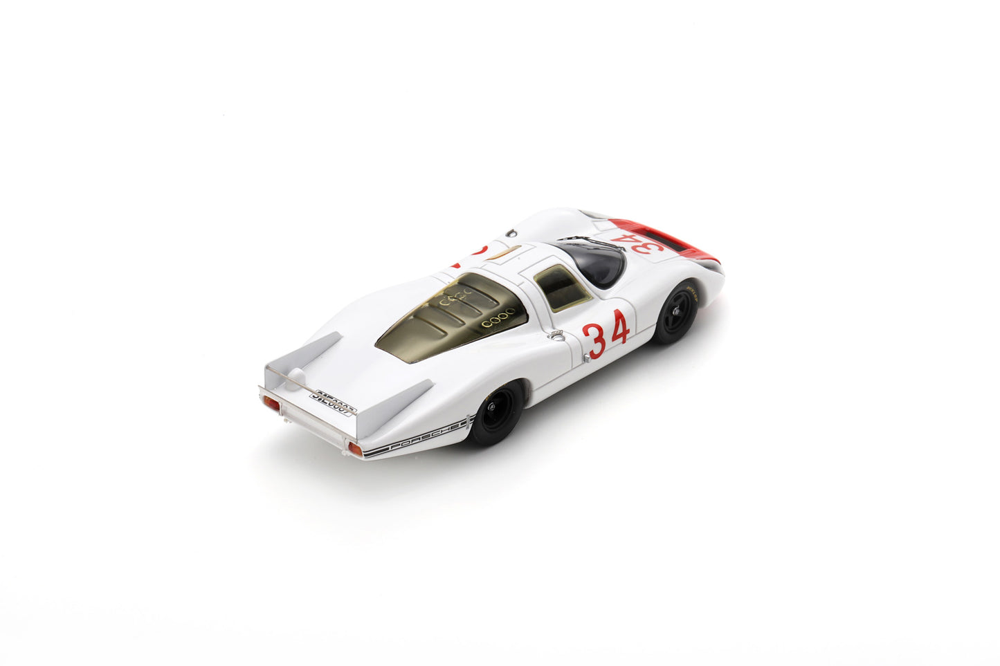 Spark S9241 1/43 Porsche 908LH No.34 Test Days Le Mans 1968 Rolf Stommelen