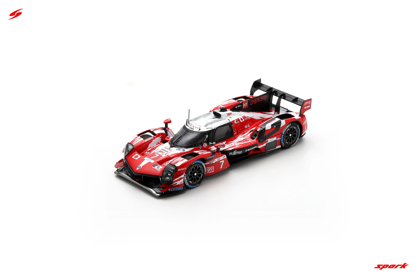 【2025年12月発売予定】 Spark S9259 1/43 Toyota GR010 - Hybrid No.7 TOYOTA GAZOO RACING 5th Le Mans 24H 2025 M. Conway - K. Kobayashi - N. De Vries