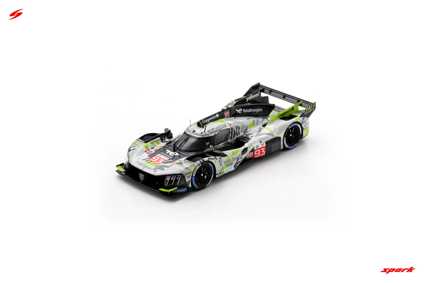 Spark S9267 1/43 Peugeot 9X8 No.93 PEUGEOT TOTALENERGIES Le Mans 24H 2025 P. Di Resta - M. Jensen - J. Vergne