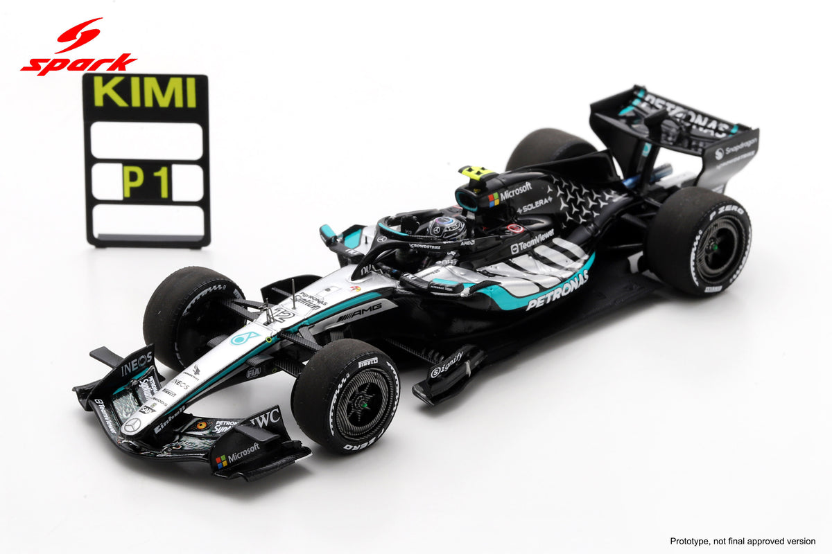 Spark S9389 1/43 Mercedes-AMG PETRONAS F1 Team W17 No.12 Winner Japanese GP 2026 Kimi Antonelli