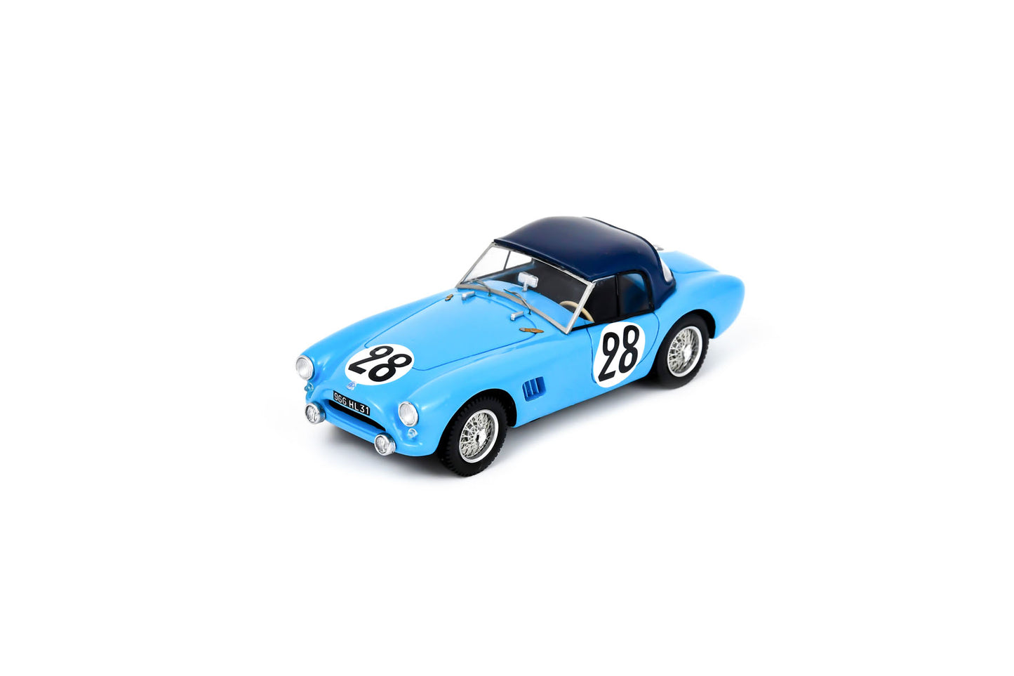 Spark S9496 1/43 AC Ace Bristol No.28 17th Le Mans 24H 1961 J.C. Magne - G. Alexandrovitch