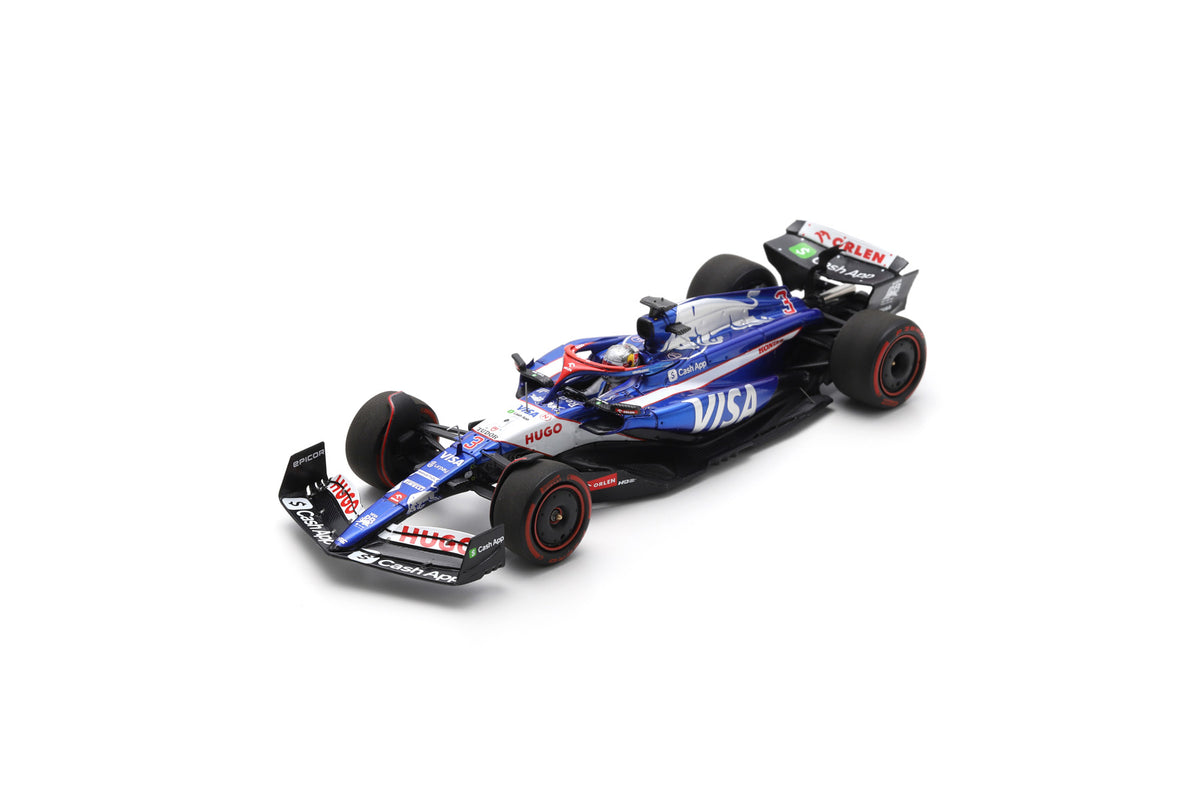 Spark S9521 1/43 Visa Cash App RB Formula One Team VCARB 01 No.3 Bahrain GP 2024 Daniel Ricciardo