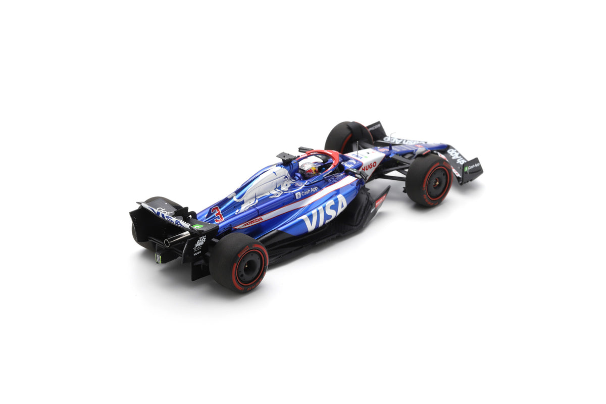 Spark S9521 1/43 Visa Cash App RB Formula One Team VCARB 01 No.3 Bahrain GP 2024 Daniel Ricciardo