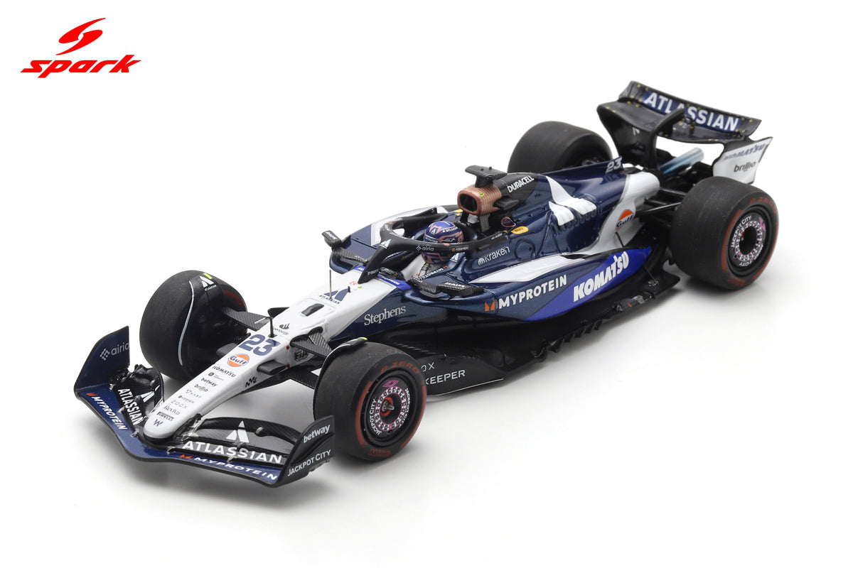 Spark S9644 1/43 Williams FW47 No.23 Williams Racing US GP 2025 Alexander Albon
