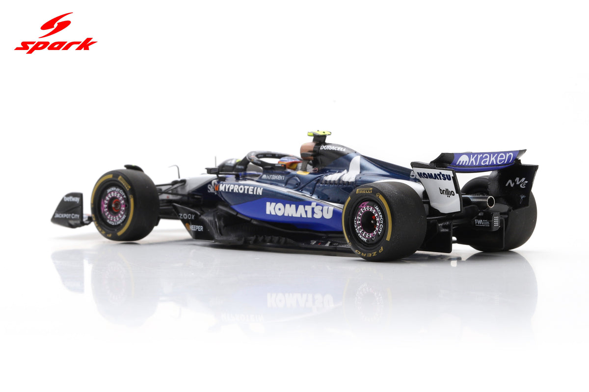Spark S9645 1/43 Williams FW47 No.55 Williams Racing 3rd Sprint Race USA GP 2025 Carlos Sainz