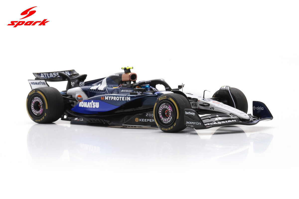 Spark S9645 1/43 Williams FW47 No.55 Williams Racing 3rd Sprint Race USA GP 2025 Carlos Sainz