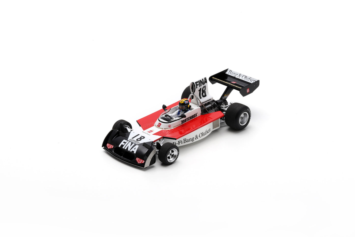 Spark S9653 1/43 Surtees TS16 No.18 Spanish GP 1974 Carlos Pace