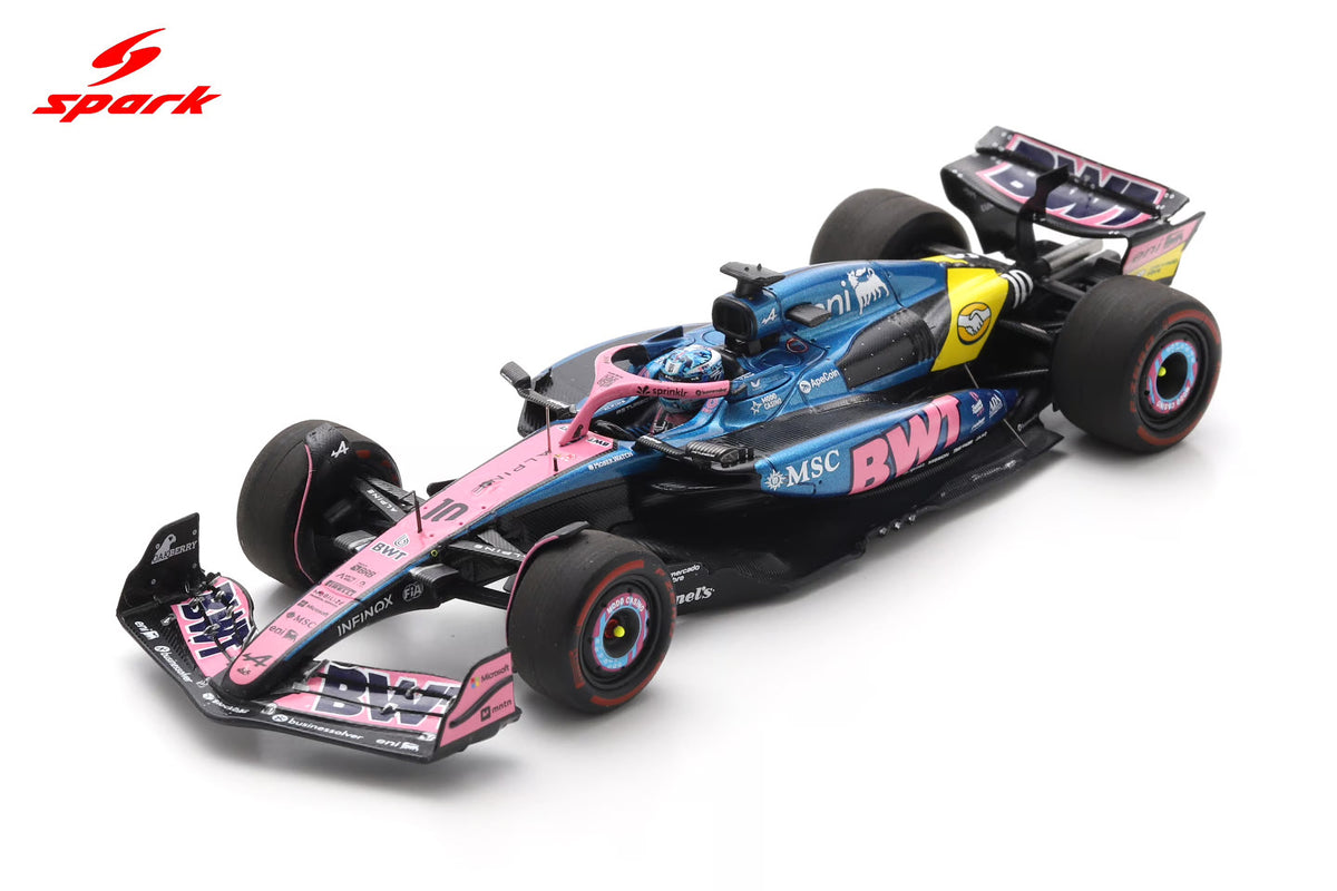 Spark S9668 1/43 Alpine A525 No.10 BWT Alpine Formula One Team US GP 2025 Pierre Gasly