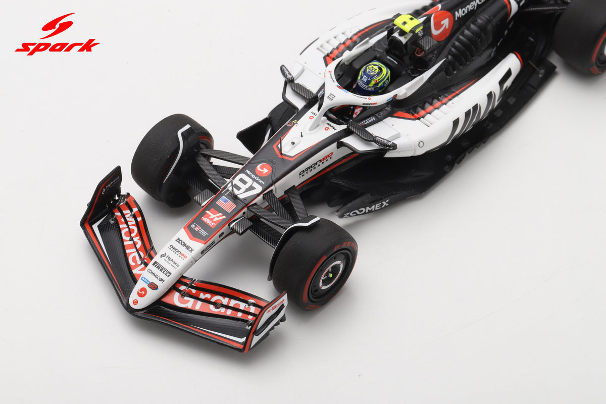 Spark S9676 1/43 MoneyGram Haas F1 Team VF25 No.87 4th Mexican GP 2025 Oliver Bearman