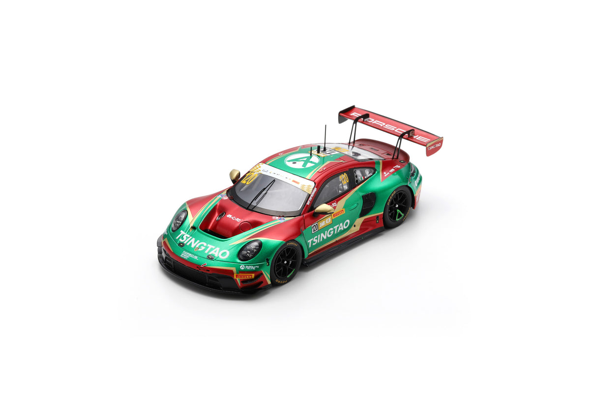 Spark SA287 1/43 Porsche 911 GT3 R (992) No.120 ABSOLUTE RACING FIA GT World Cup Macau 2023 Matteo Cairoli