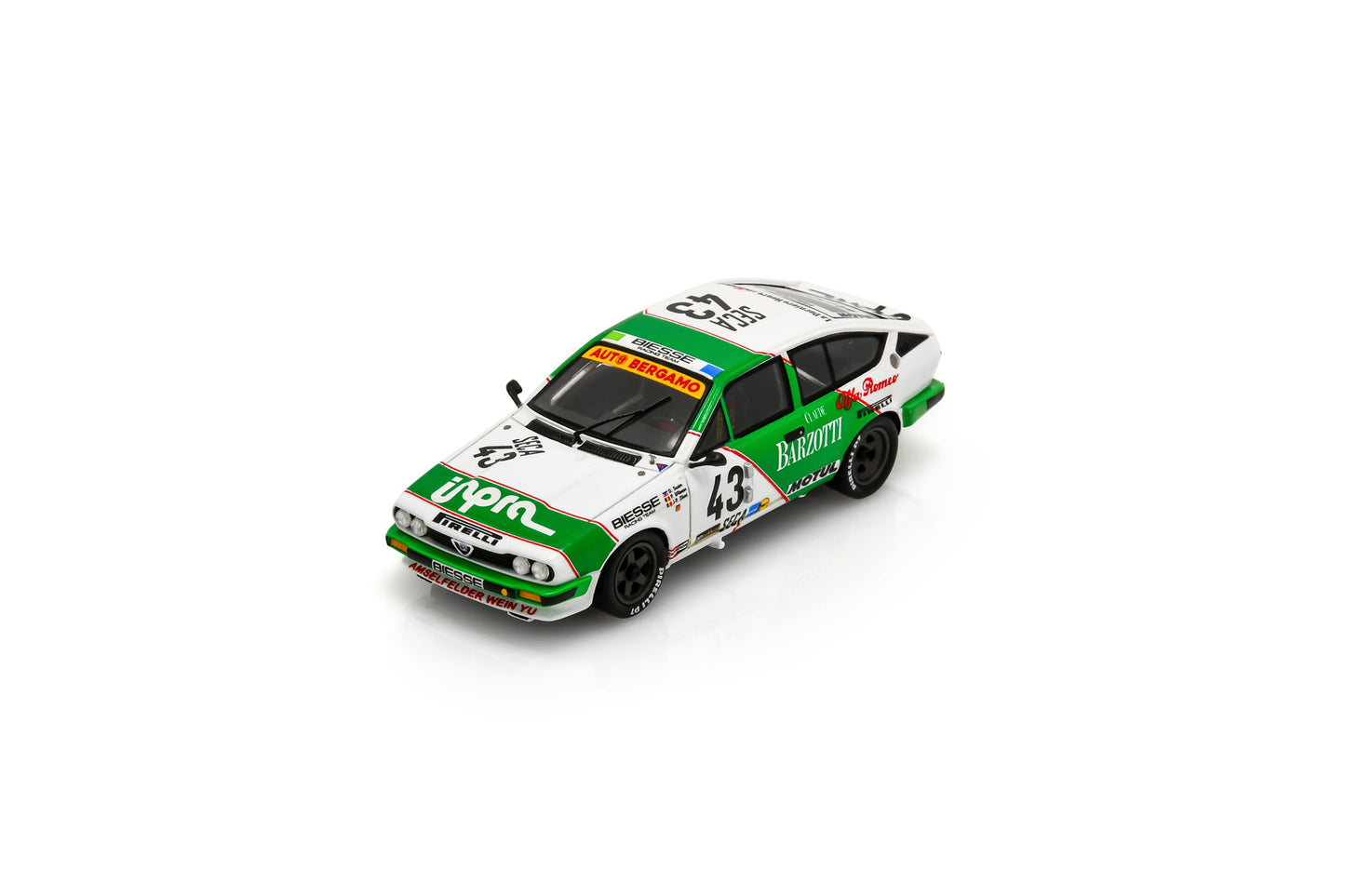 【2026年4月以降発売予定】 Spark SB426 1/43 Alfa Romeo GTV 6 No.43 24H Spa 1984D. Suster - P. Witmeur - J-P. Libert