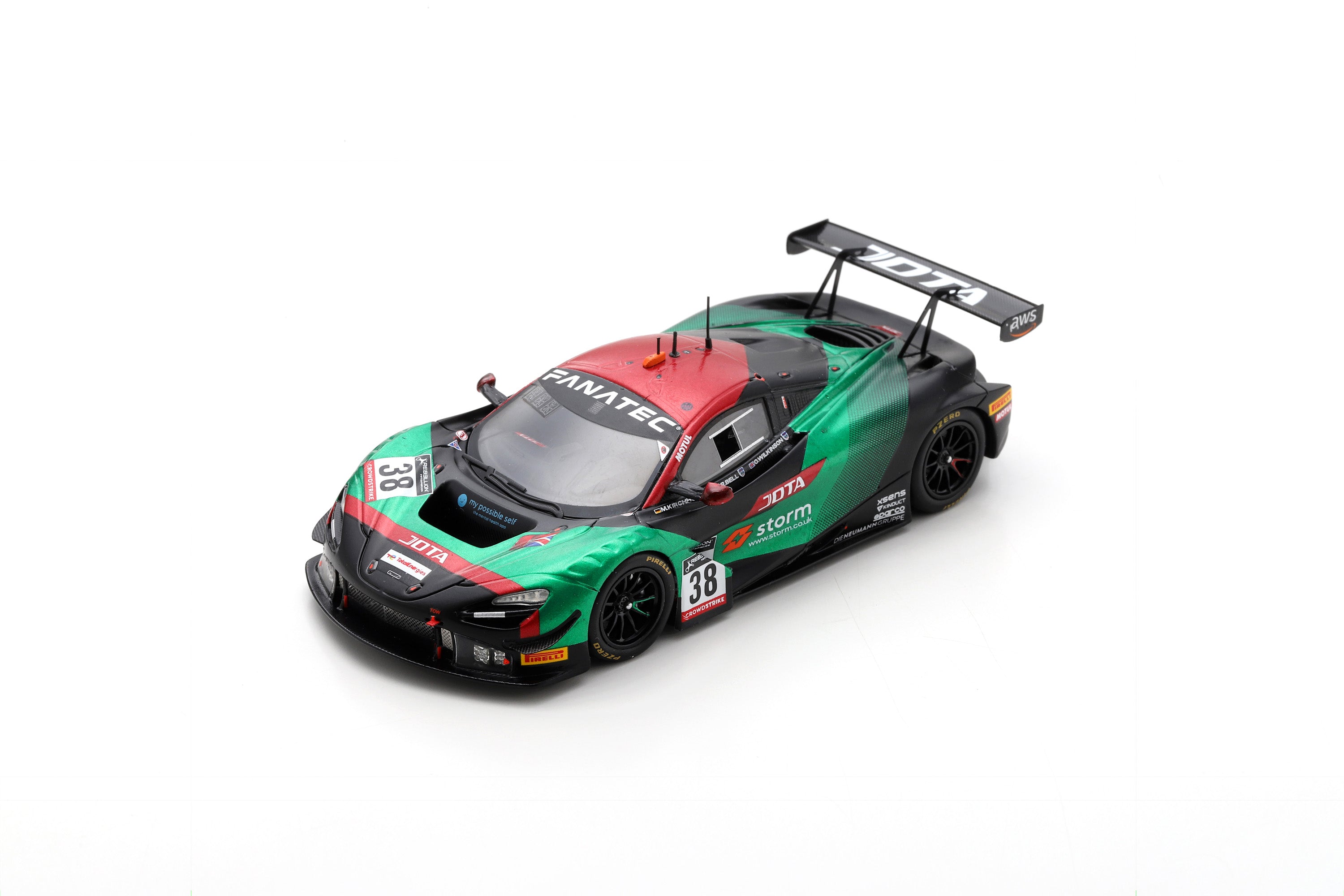 スパーク 1/43 McLaren 720S GT3 No.38 Jota 8th 24H SPA 2022【SB503】 ミニカー