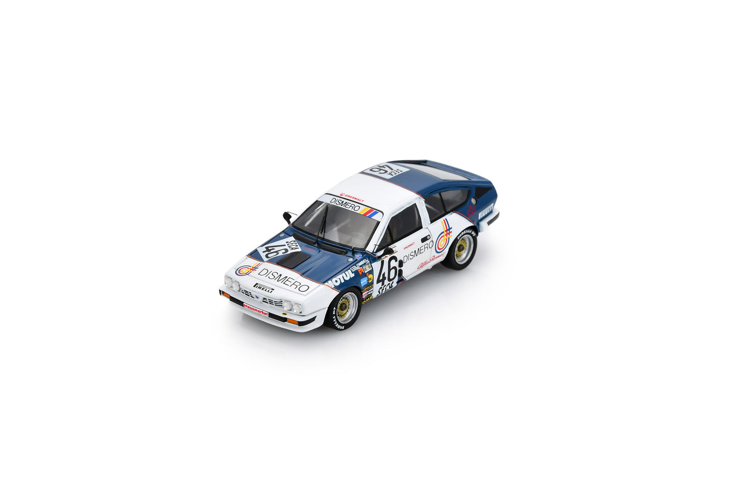 【2026年4月以降発売予定】 Spark SB554 1/43 Alfa Romeo GTV6 No.46 Spa 24H 1985
M. Cipriani - M. Sienna - G. Cipolli
