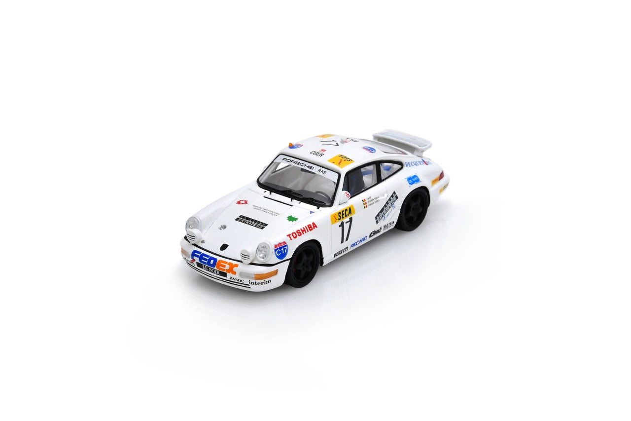 【2026年6月以降発売予定】 Spark SB561 1/43 Porsche 964 Carrera 2 No.17 24H Spa 1991 H. Grohs - "Davit" - P. Slaus