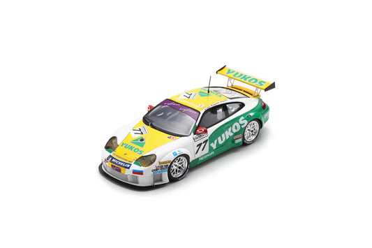 【2024年10月以降発売予定】 Spark SB585 1/43 Porsche 996 GT3 RSR No.77 4th 24H Spa 2004 A. Vasiliev - T. Bernhard - J. Bergmeister